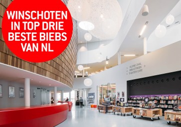 Bibliotheek in de Klinker Winschoten in top 3 van Nederland